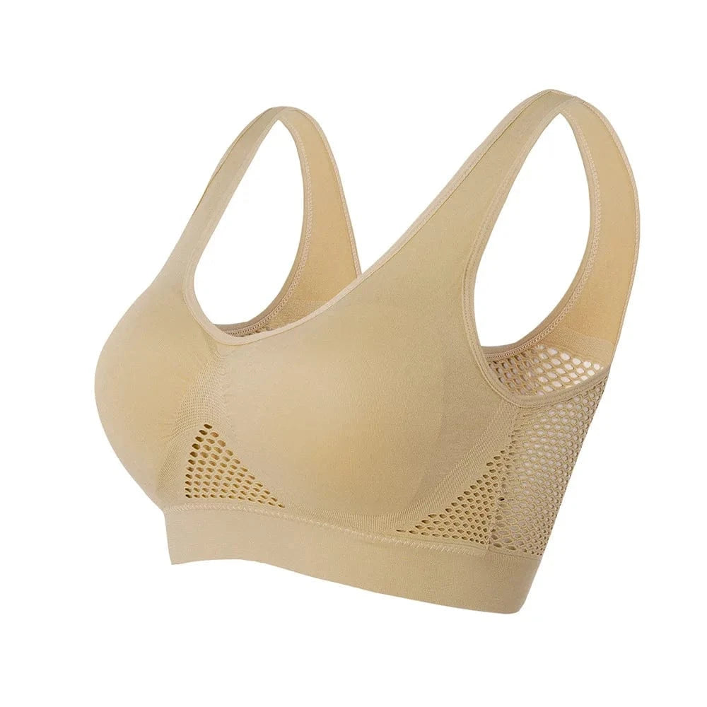 Brassiere Yoga | Top Max beige / 5XL