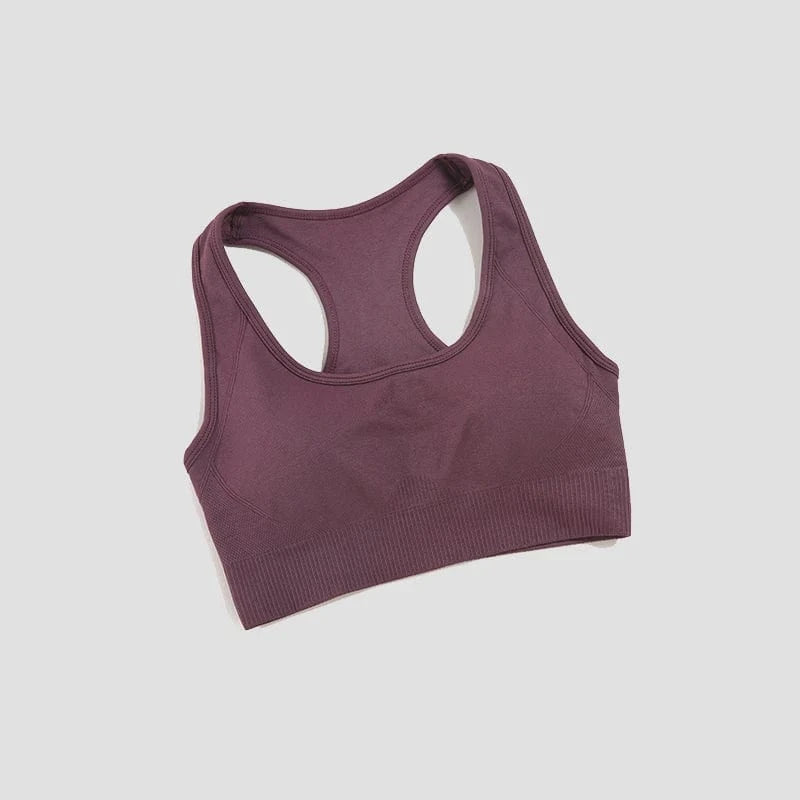 Brassiere Yoga | Top Mode Wine / L(63-75KG)