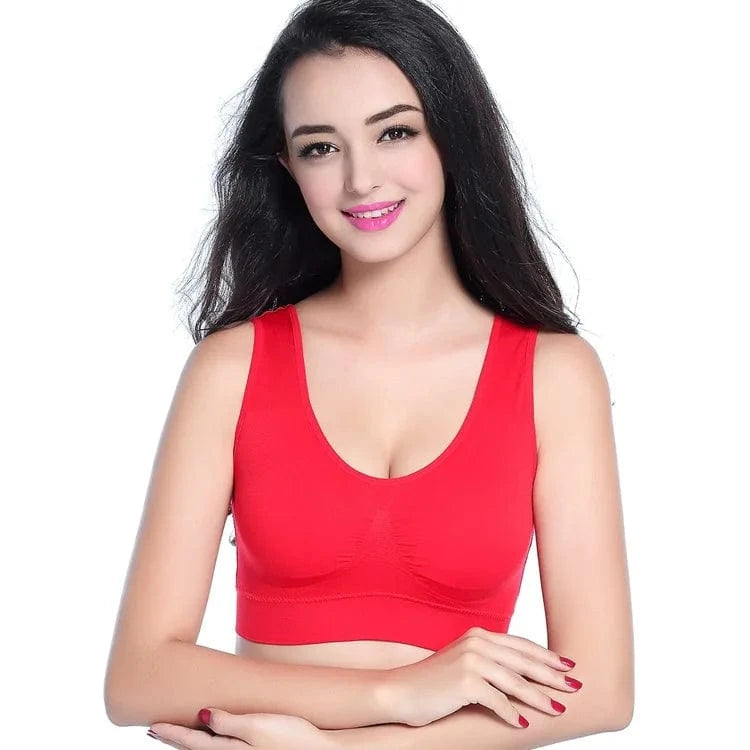 Brassiere Yoga | Zen Top Plus Red / 4XL