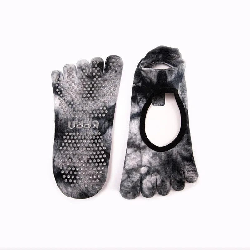 Chaussette pour Yoga | Pro Socks Black Gray / EUR 35-39