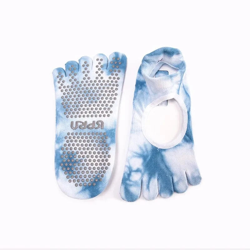 Chaussette pour Yoga | Pro Socks Blue Gray / EUR 35-39