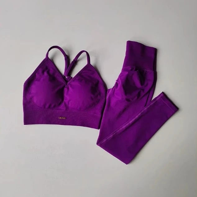 Combinaison Yoga | Zen ColV Aubergine / L
