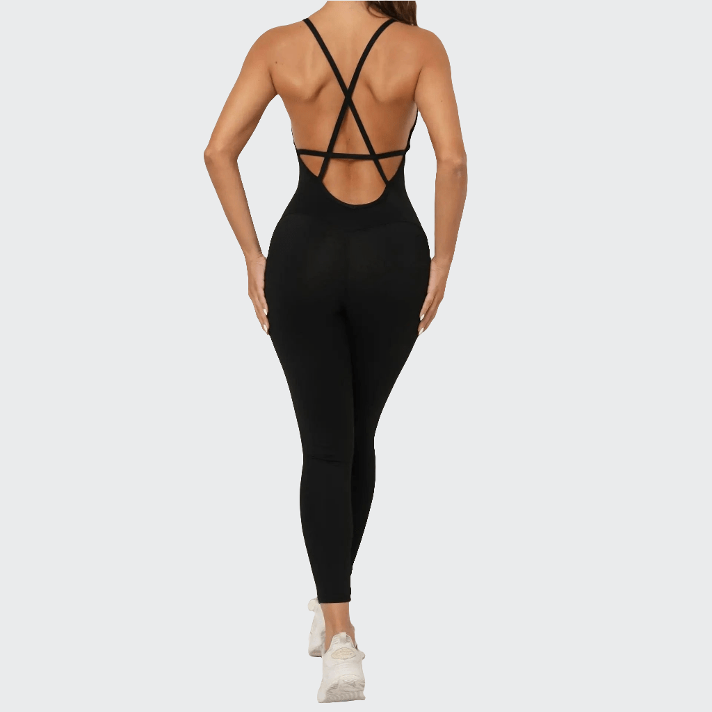 Combinaison Yoga | Zen Lacet : 12 coloris au choix black / S
