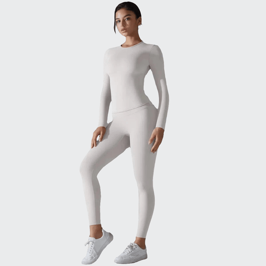 Combinaison yoga | Zen Training white grey / L