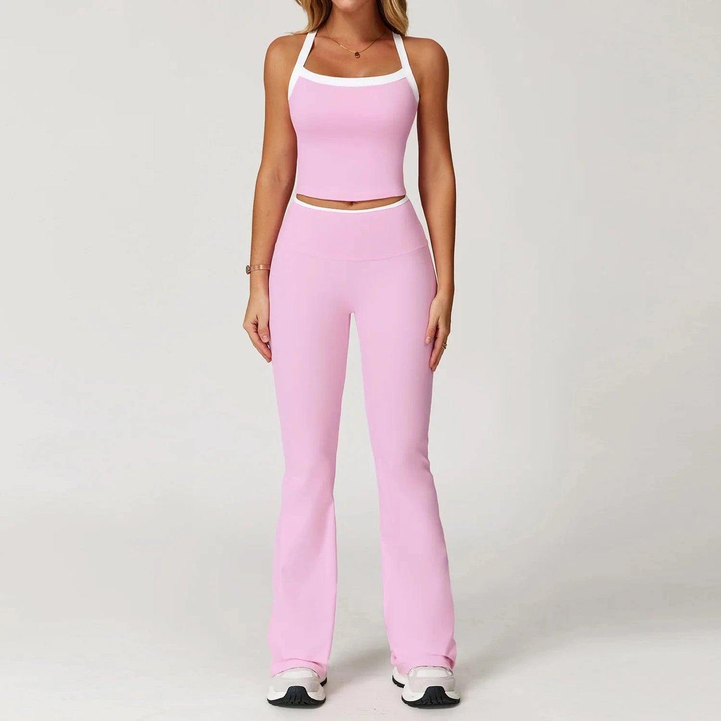 Ensemble Yoga Femme | Zen Bi-Color Large Pink Set 2 / XL