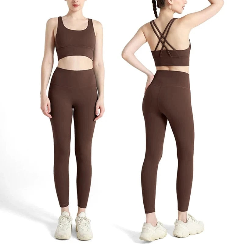 Ensemble Yoga Femme| Zen Full Color Chestnut / XL