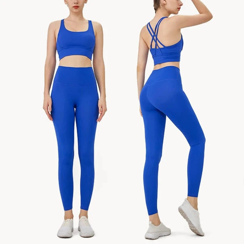 Ensemble Yoga Femme| Zen Full Color Electric Blue / XL