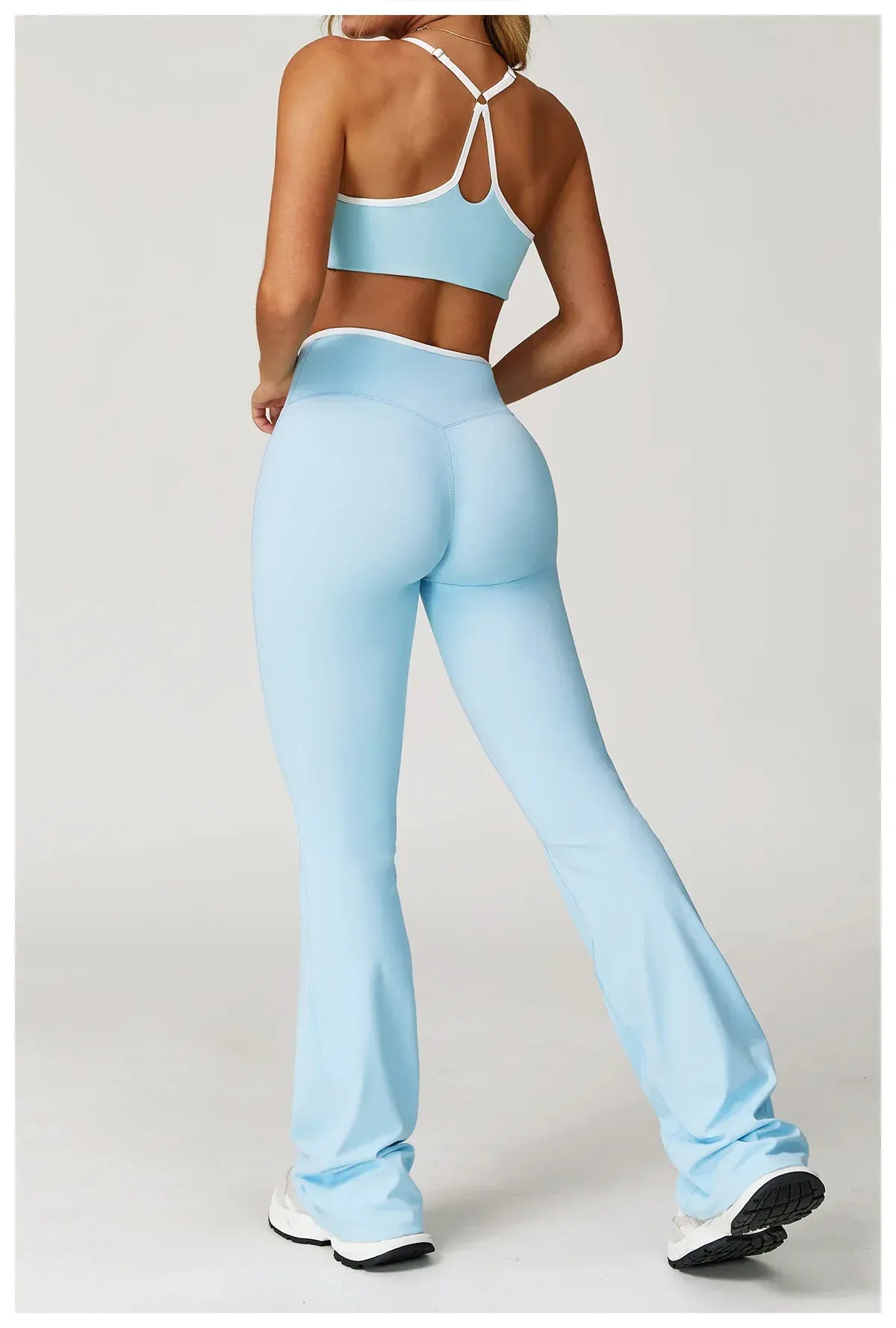 Ensemble Yoga Femme | Zen Look Evase : ultra confortable, bas evasé.