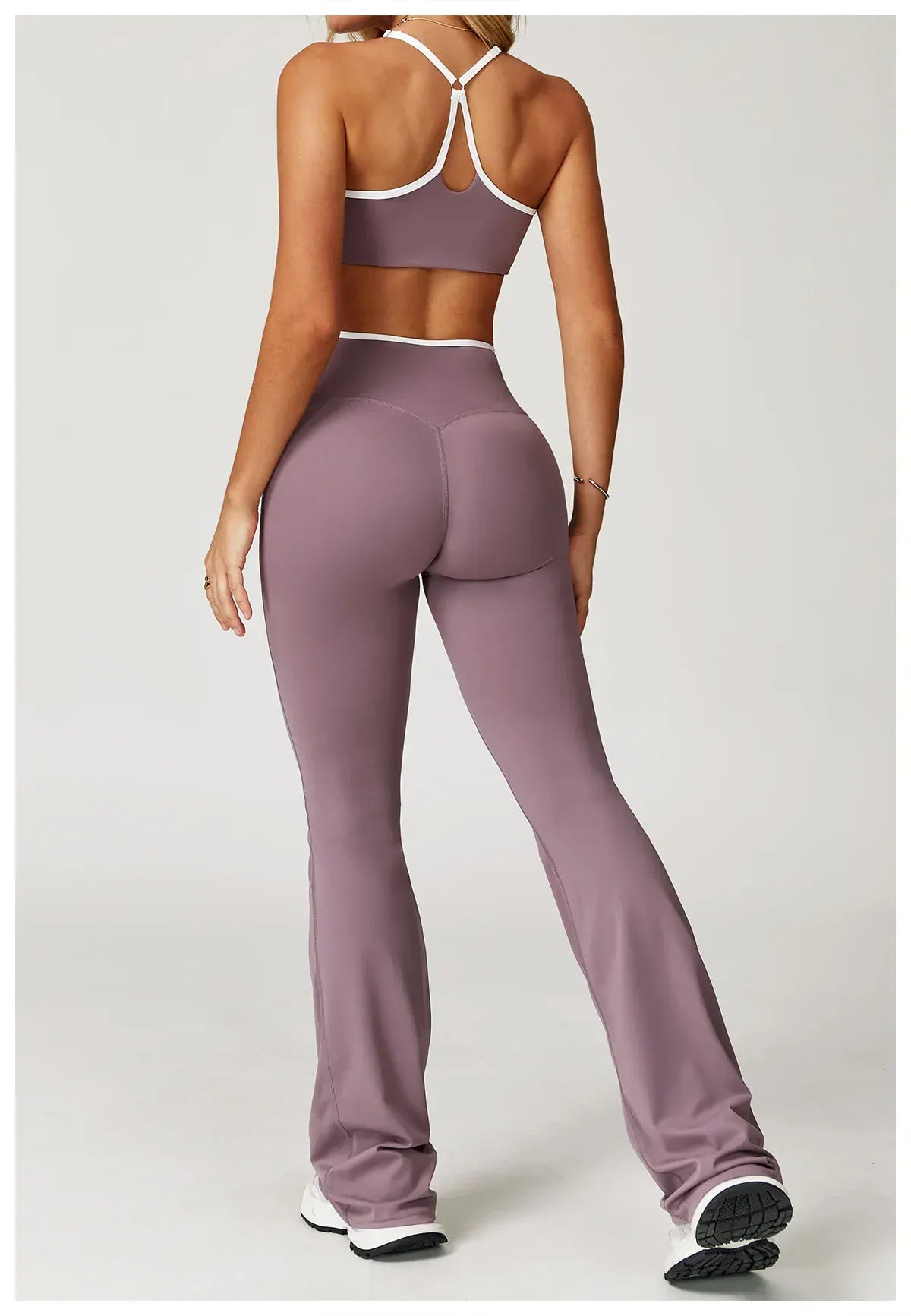 Ensemble Yoga Femme | Zen Look Evase : ultra confortable, bas evasé.