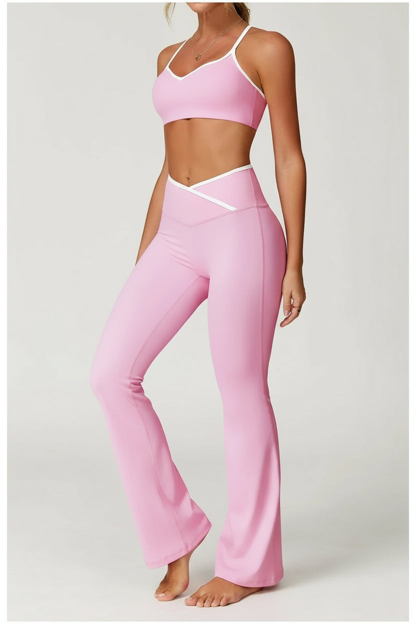 Ensemble Yoga Femme | Zen Look Evase : ultra confortable, bas evasé.