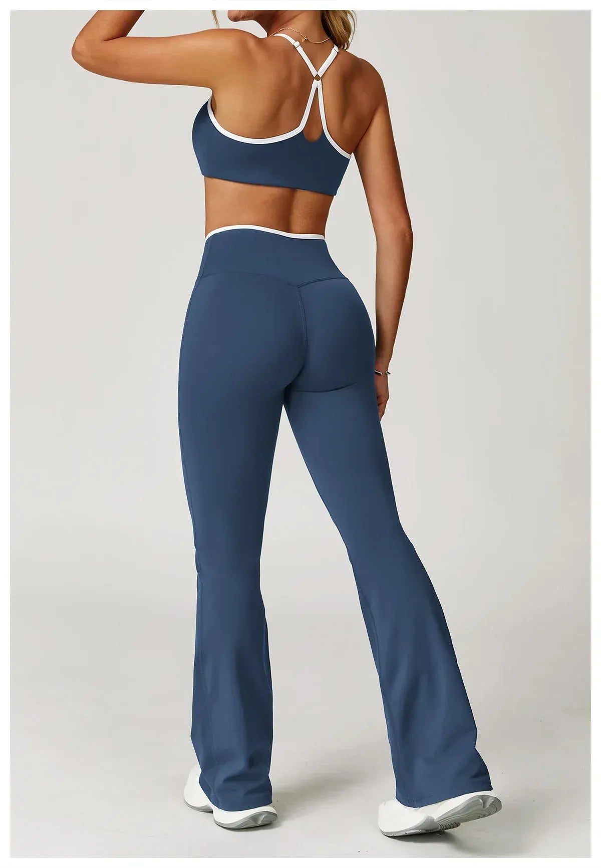 Ensemble Yoga Femme | Zen Look Evase : ultra confortable, bas evasé.