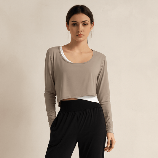 Ensemble Yoga Femme | Zen premium Croise : design stylé et confort