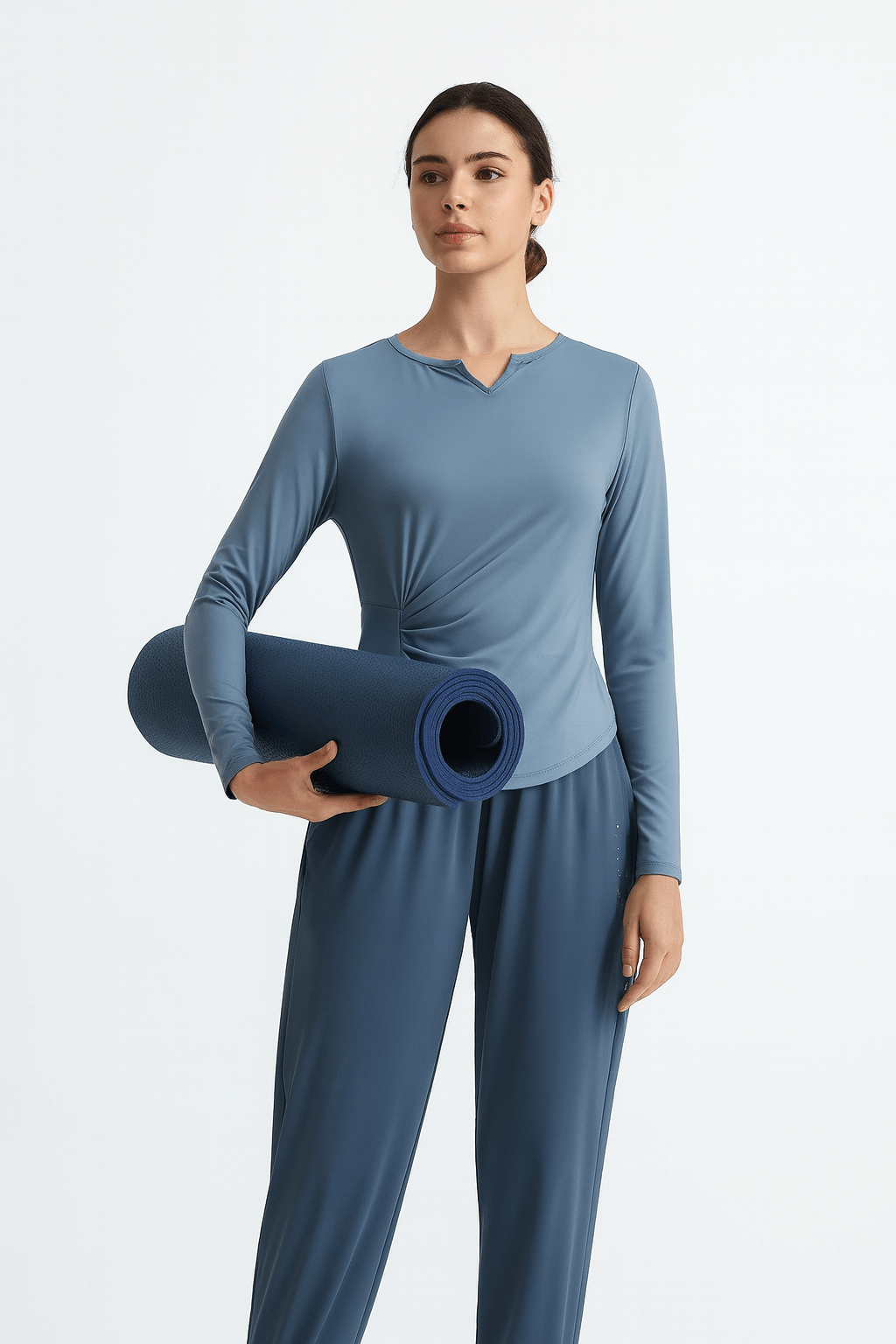 Ensemble Yoga Femme | Zen premium Wave : élégant, confort et style