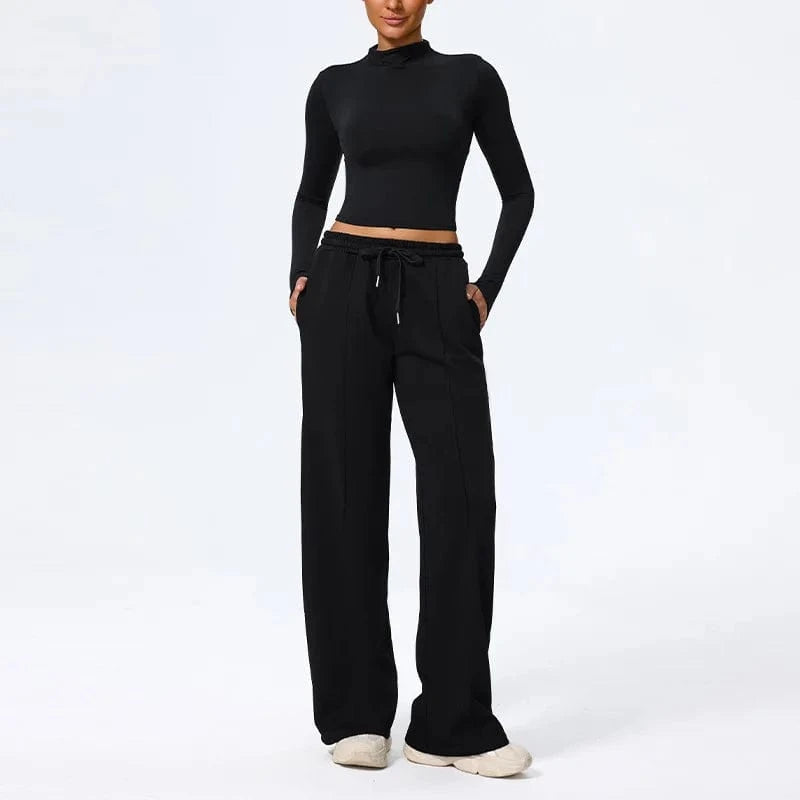 Ensemble Yoga Femme | Zen Style Long : confort, maintien et style  black 4 / S