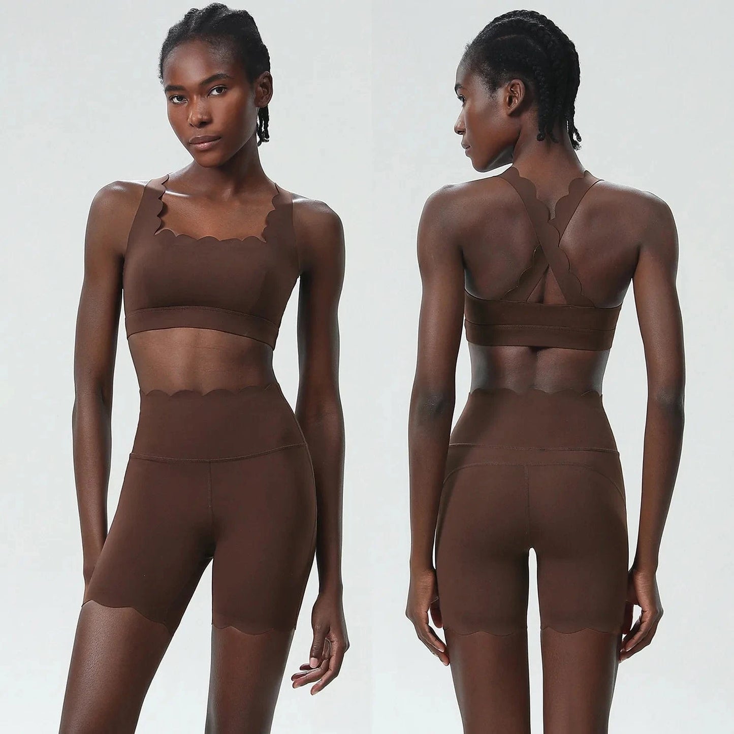 Ensemble Yoga Femme | Zen Summer Biwave Dark coffee / XL