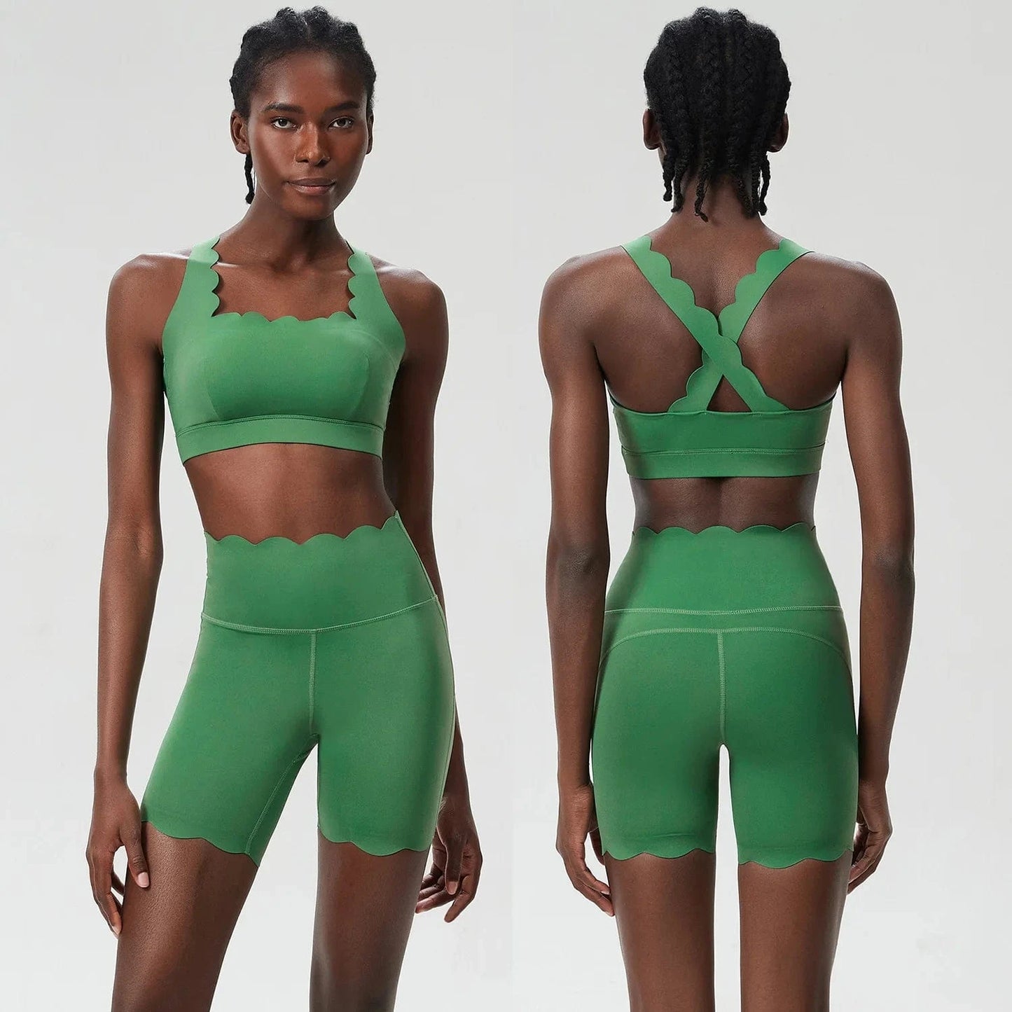 Ensemble Yoga Femme | Zen Summer Biwave Dark green / XL