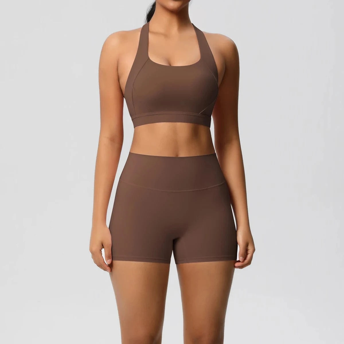 Ensemble Yoga Femme | Zen Summer Sensation Brown / XL