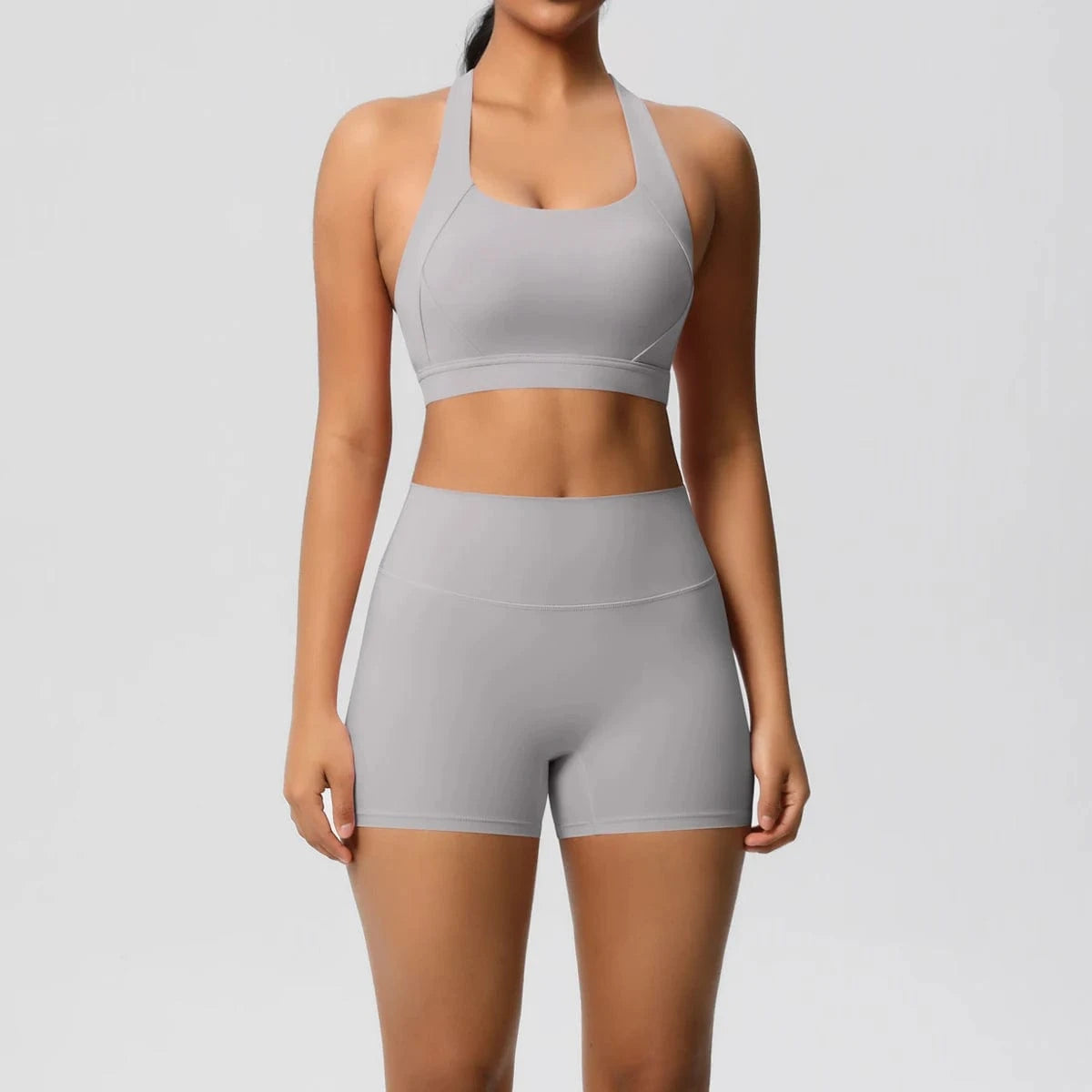 Ensemble Yoga Femme | Zen Summer Sensation Light Grey / XL