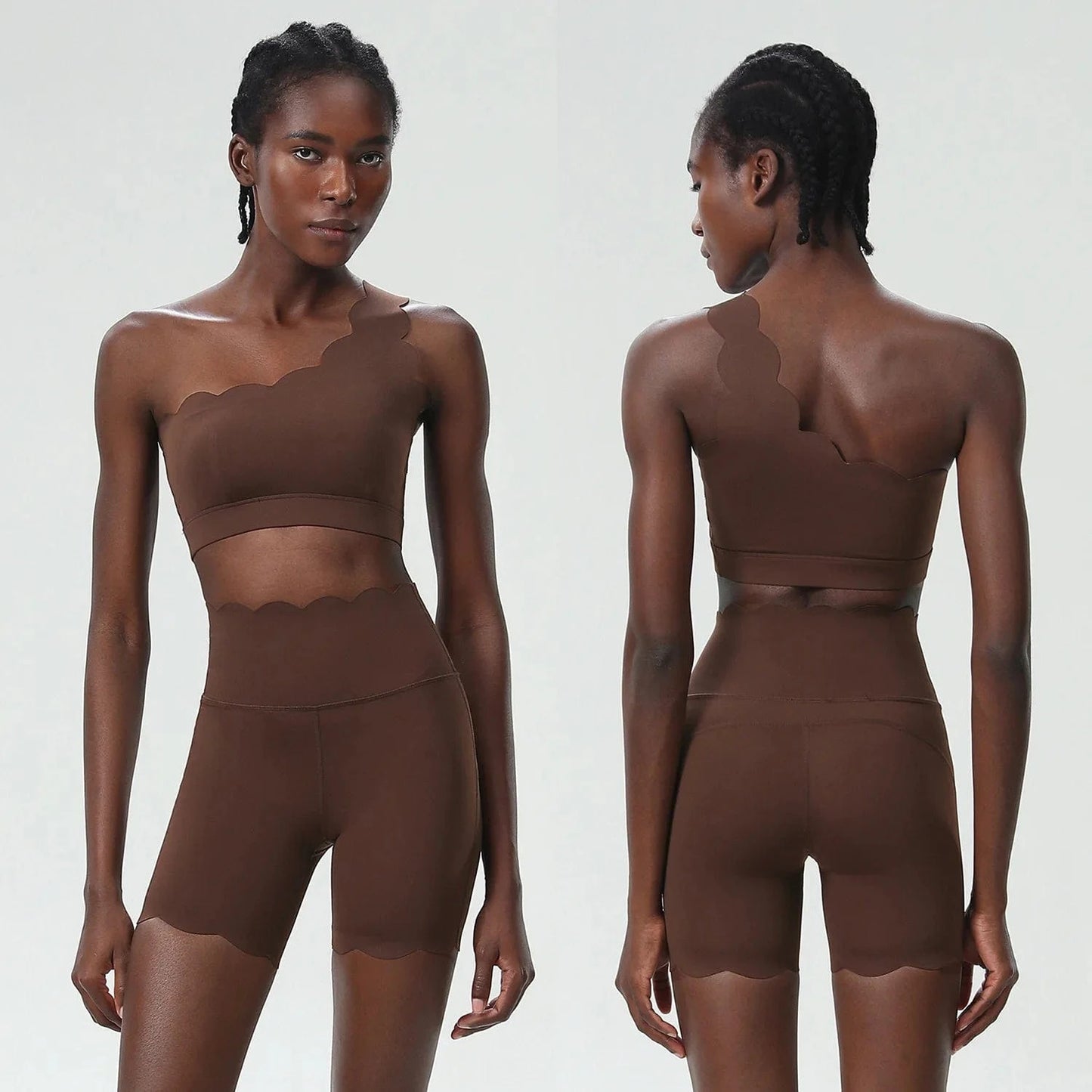 Ensemble Yoga Femme | Zen Summer Uniwave Dark coffee / XL