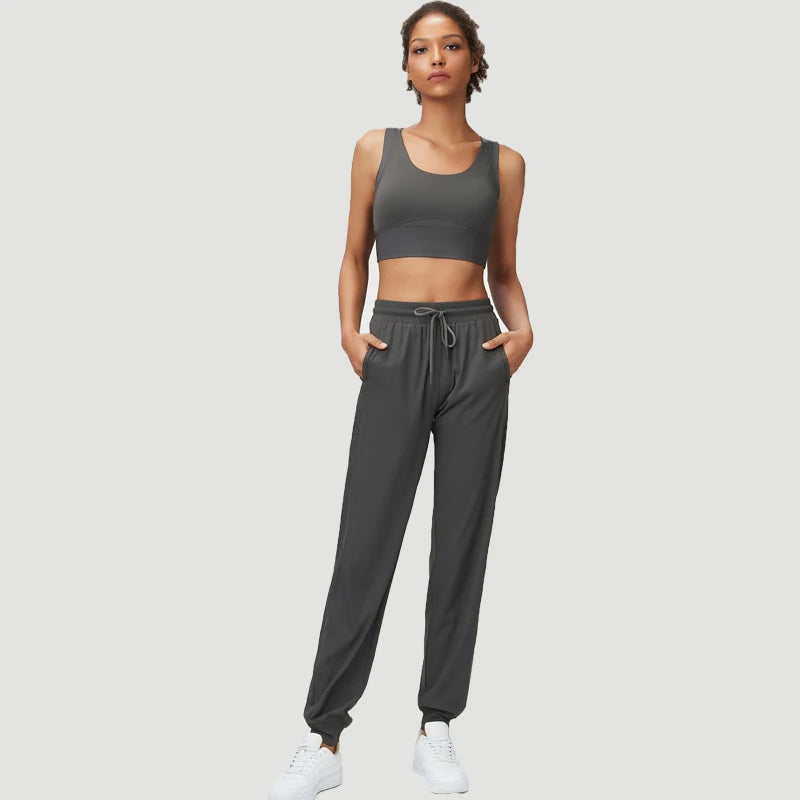 Ensemble Yoga Femme | Zen Yoga Athletic : confort et exigence Dark gray / XL