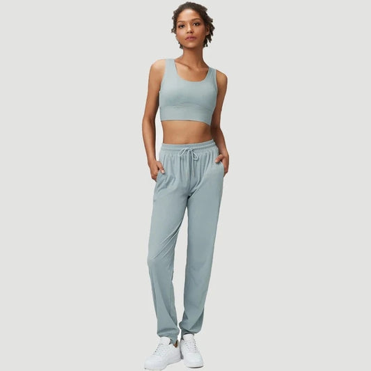 Ensemble Yoga Femme | Zen Yoga Athletic Gray green / XL