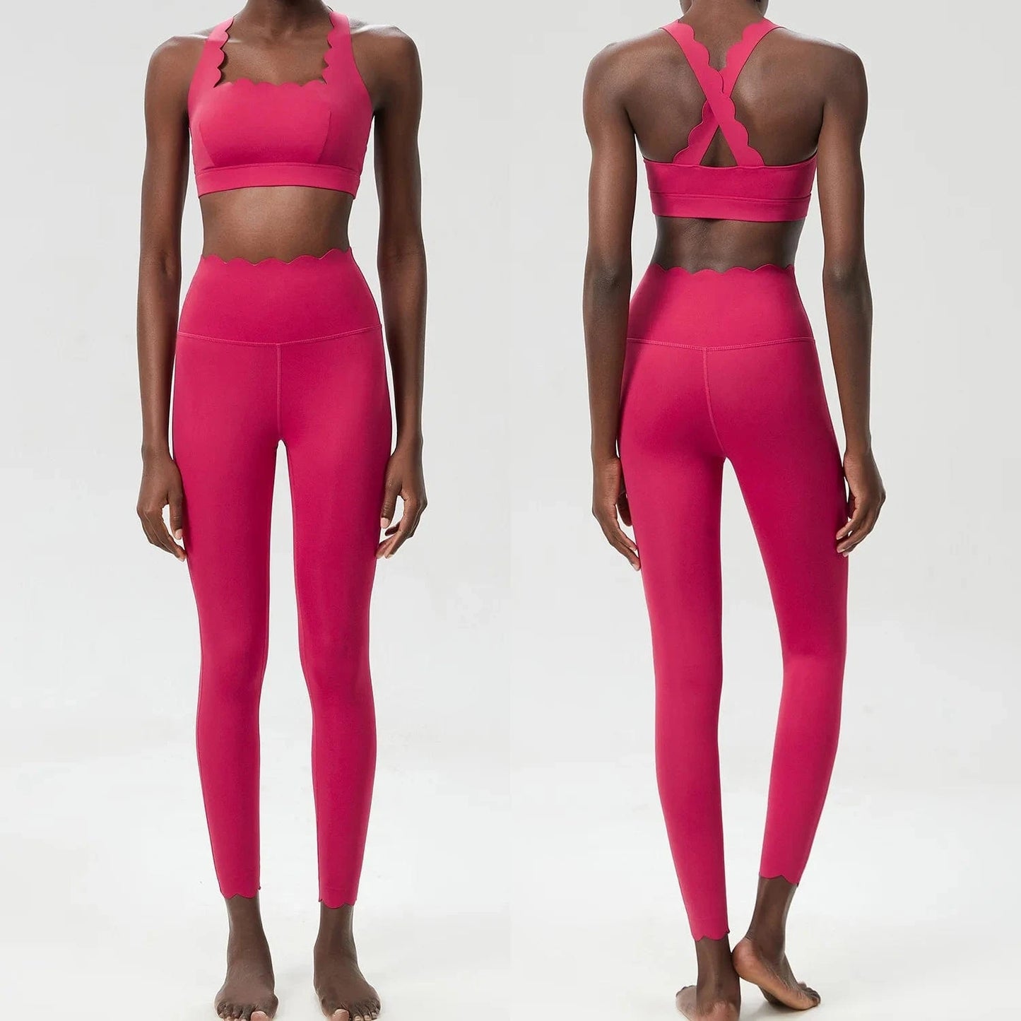Ensemble Yoga Femme | Zen Yoga Biwave Berry red / XL