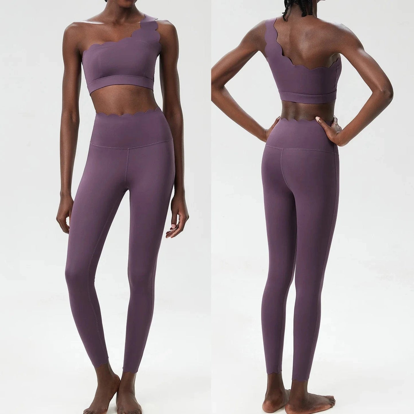 Ensemble Yoga Femme | Zen Yoga Uniwave Dark purple / XL