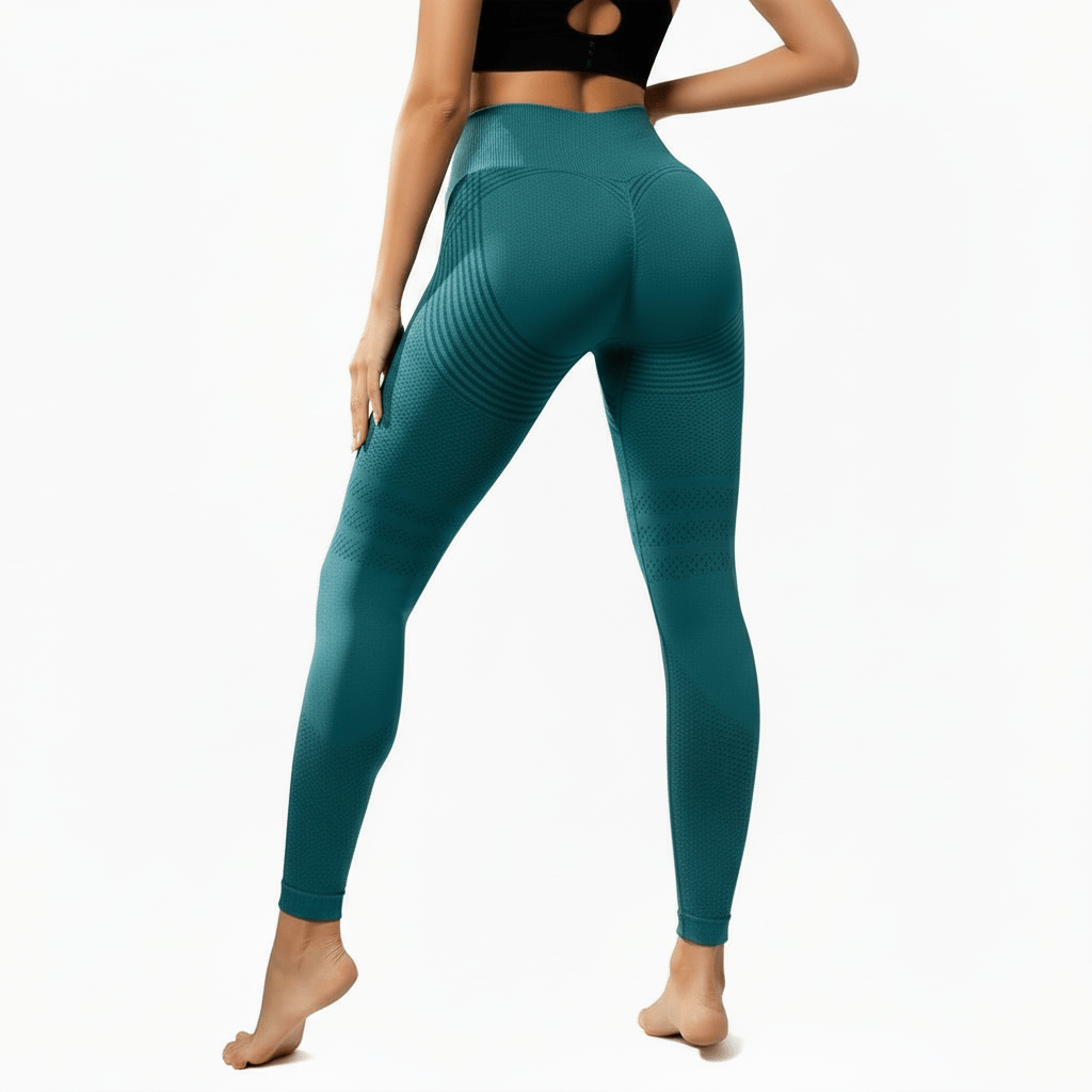Legging Yoga Femme | Sculptant : Taille Haute Gainante, Effet Drainant