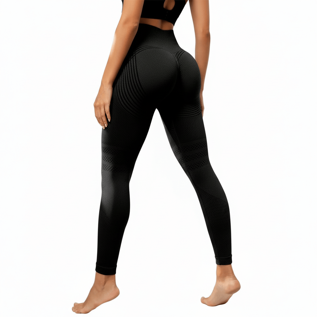 Legging Yoga Femme | Sculptant : Taille Haute Gainante, Effet Drainant