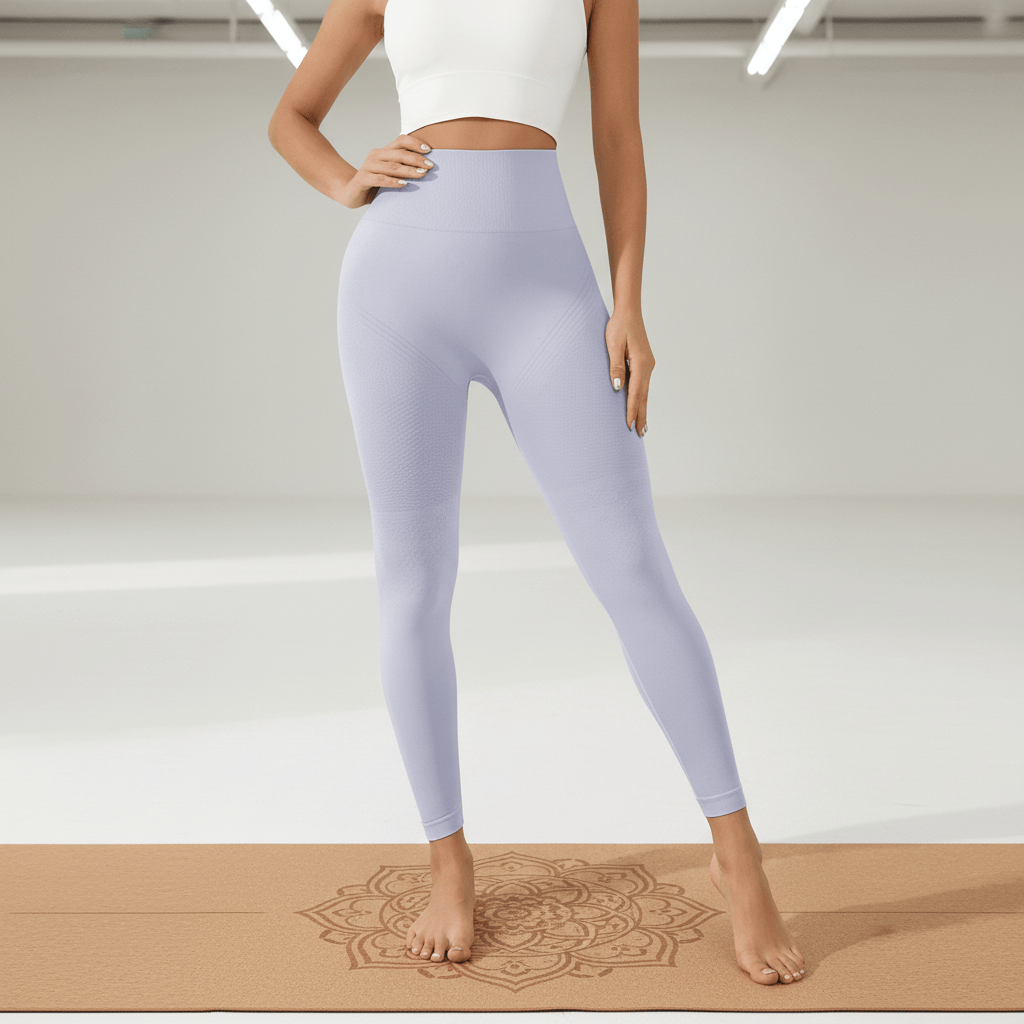 Legging Yoga Femme | Sculptant : Taille Haute Gainante, Effet Drainant