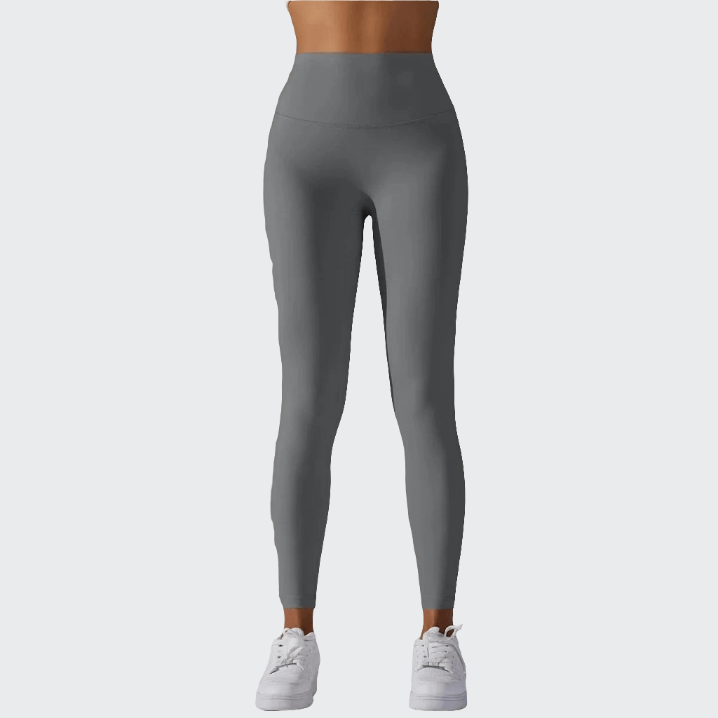 Pantalon Yoga Femme | Leggins Regular Taille Haute : 16 coloris Grey / XL