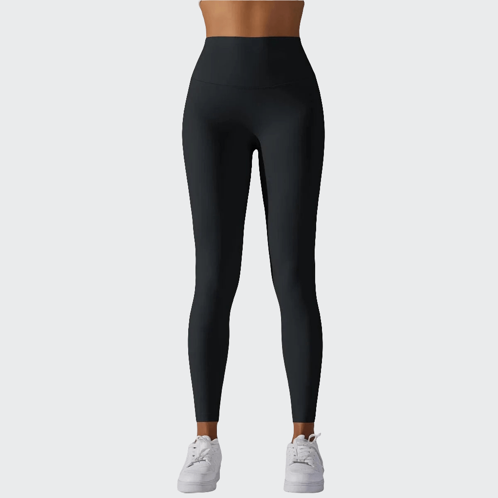 Pantalon Yoga Femme | Leggins Regular Taille Haute Black / M