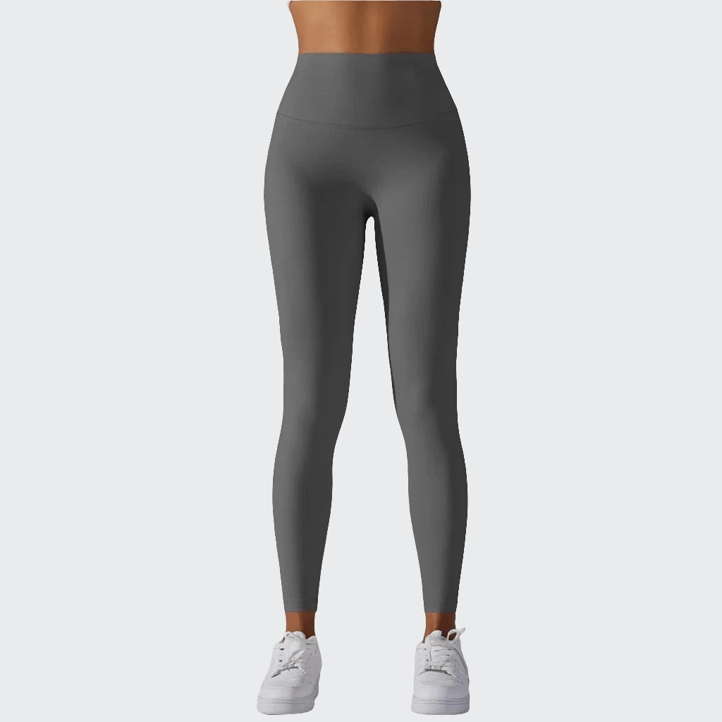Pantalon Yoga Femme | Leggins Regular Taille Haute Dark Grey / S