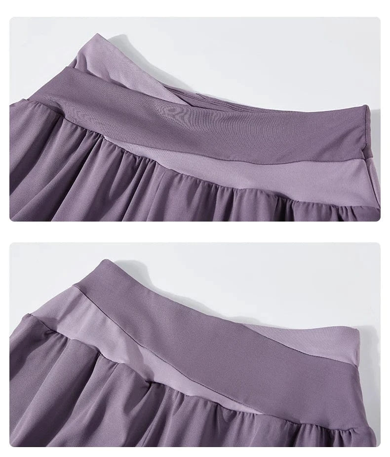 Pantalon Yoga Femme | Premium Croise : coupe fluide et confortable