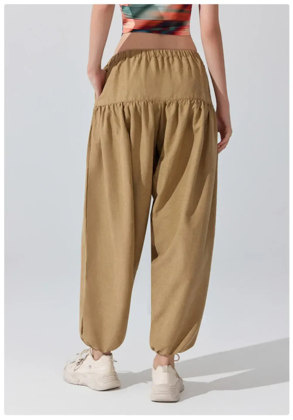 Pantalon Yoga Femme|Zen Ample Sarouel : coupe large et fluide