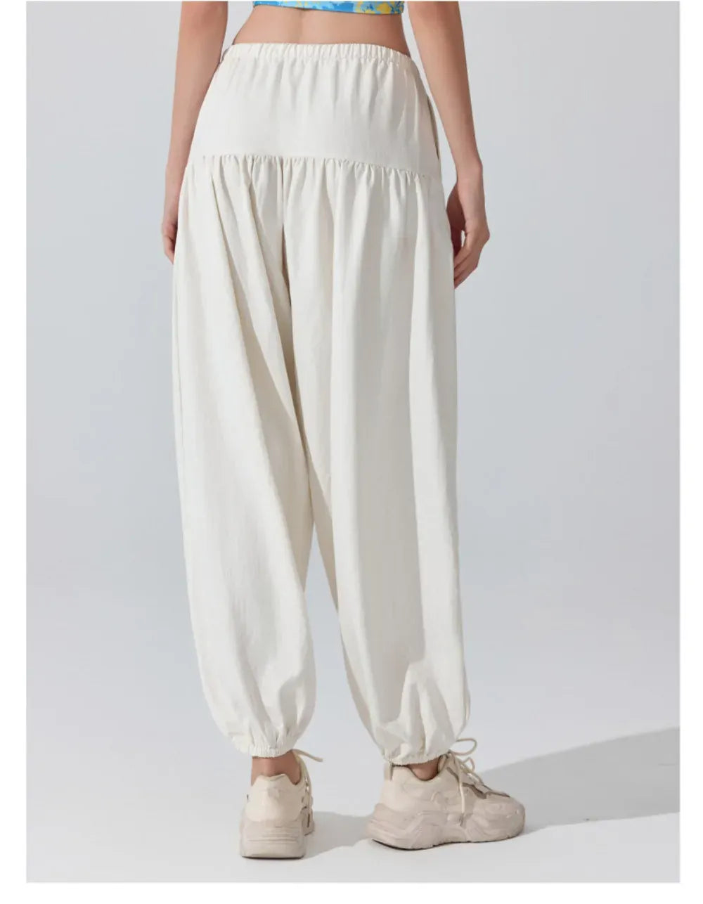 Pantalon Yoga Femme|Zen Ample Sarouel : coupe large et fluide