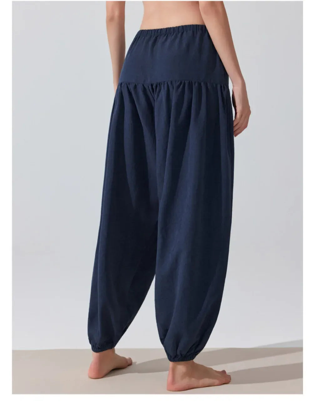 Pantalon Yoga Femme|Zen Ample Sarouel : coupe large et fluide
