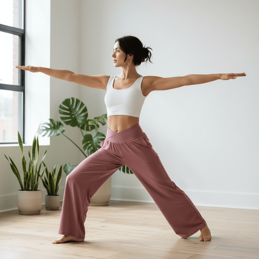Pantalon yoga femme | Zen Fitness Large : un confort inégalé