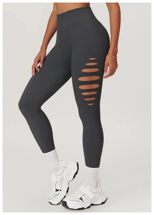 Pantalon Yoga Femme | Zen Pant Ajoure : style ajoure et extensible