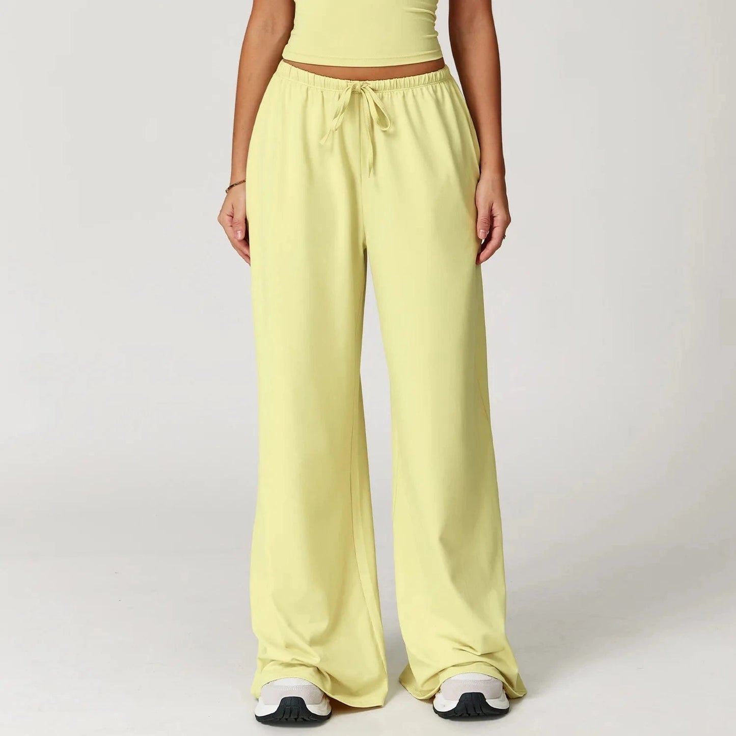 Pantalon Yoga Femme | Zen Pant Large Light yellow / XL
