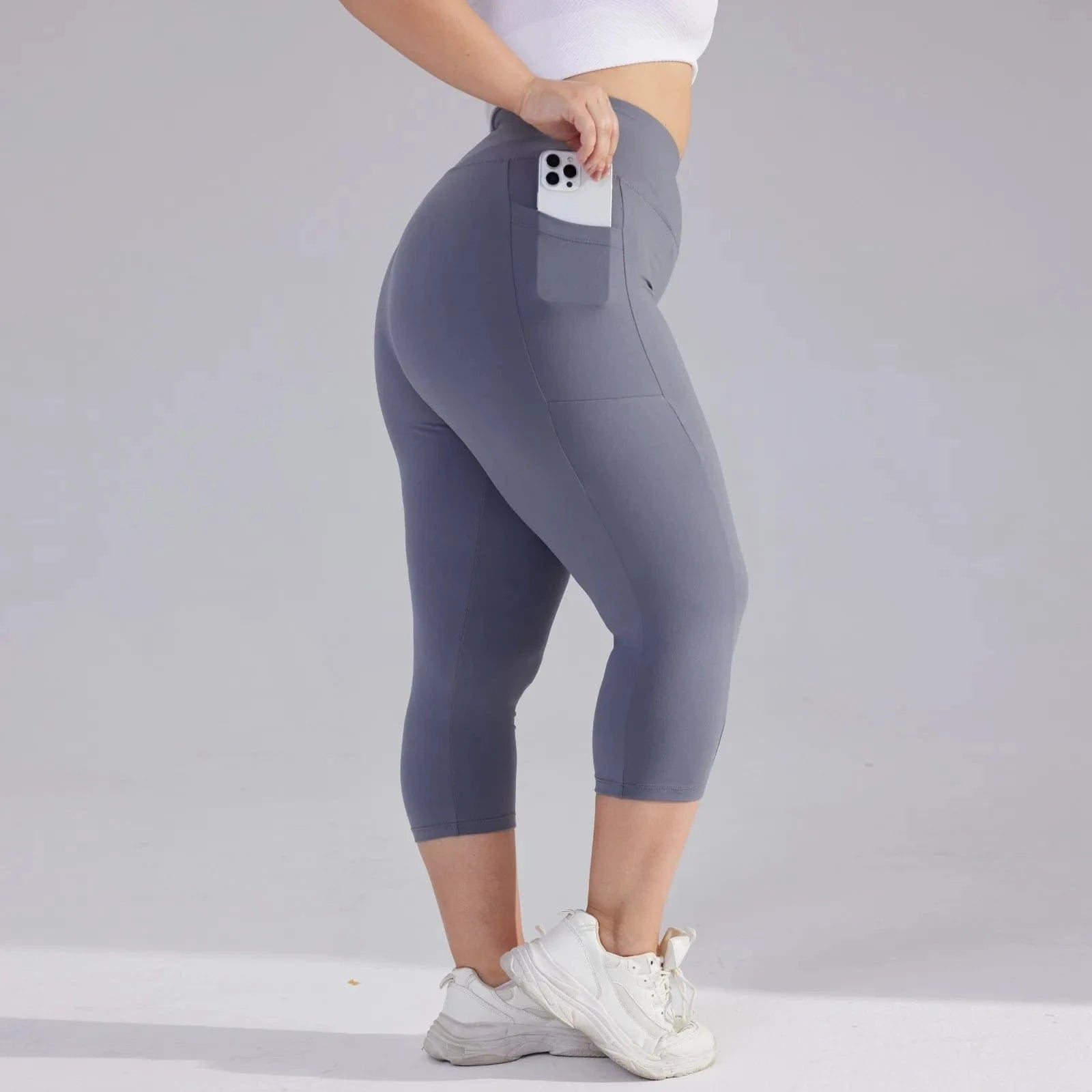 Pantalon Yoga Femme | Zen Plus Pantacourt : s'adapte à vos formes.