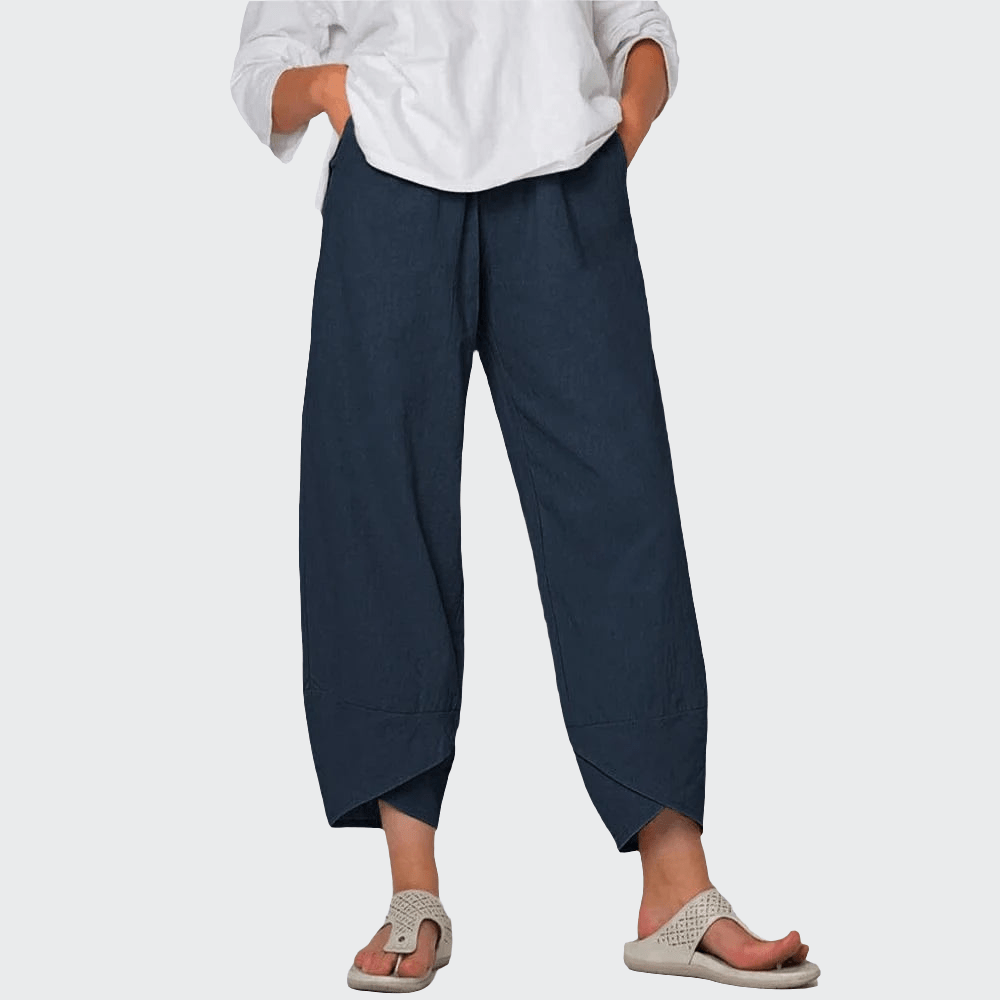 Pantalon Yoga Femme | Zen Sarouel Yoga : pour un confort total DEEP BLUE / 5XL