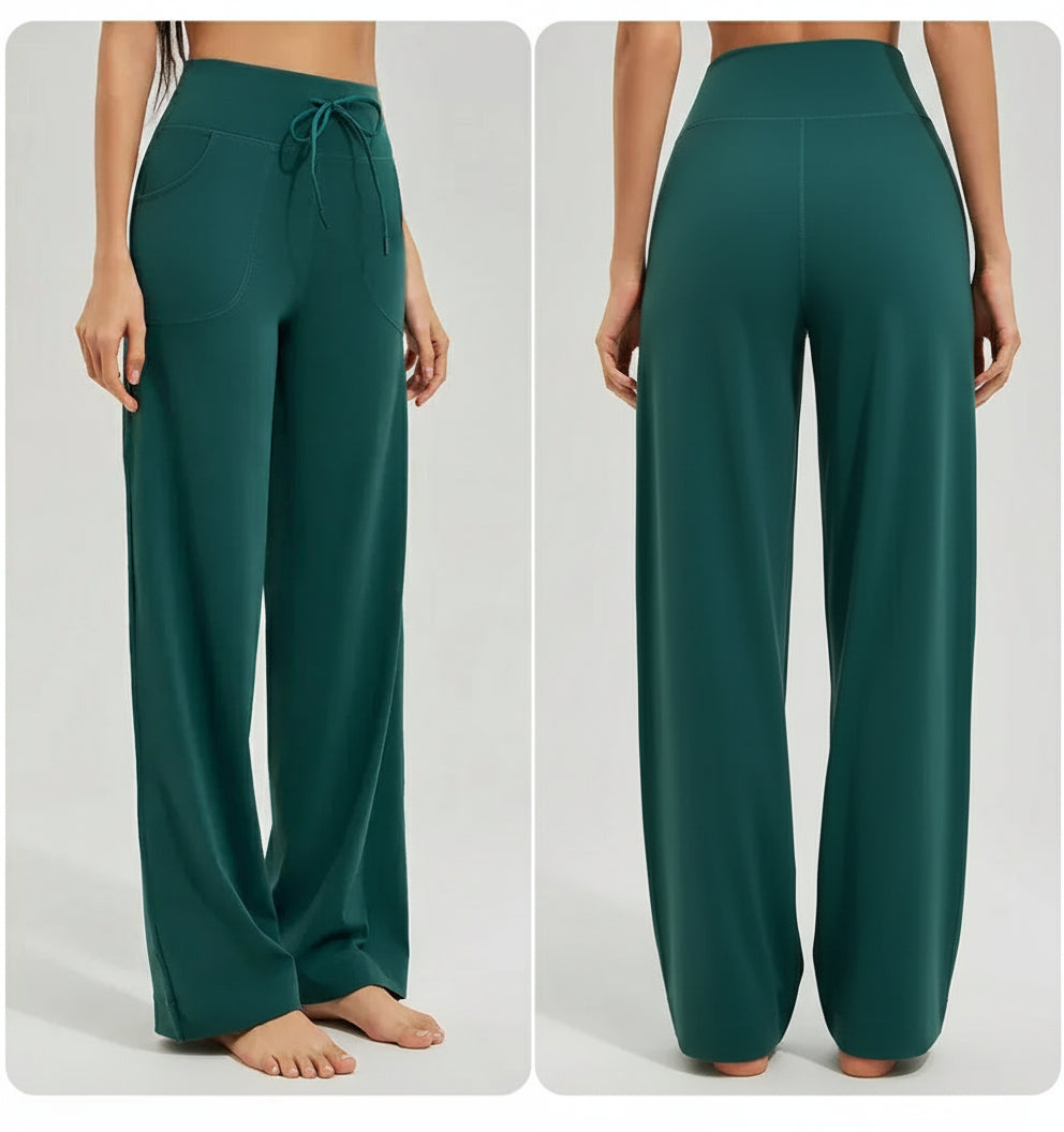 Pantalon Yoga Femme | Zen Yoga Large : confort et fluidité