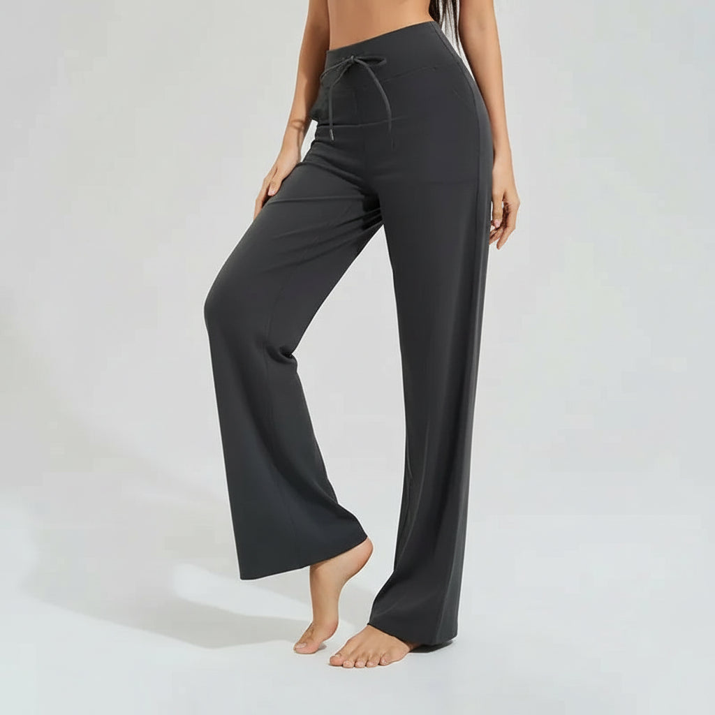 Pantalon Yoga Femme | Zen Yoga Large : confort et fluidité Gray / XL