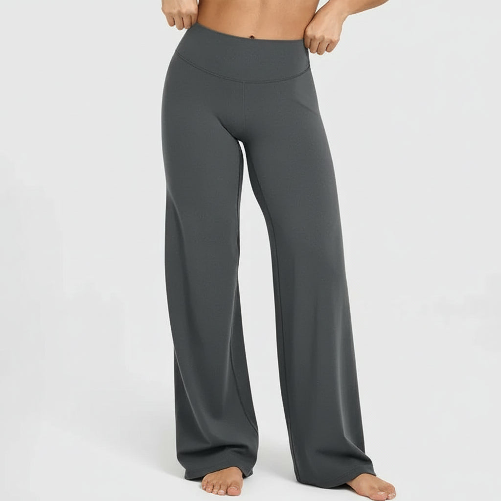 Pantalon Yoga Femme | Zen Yoga Ultra : opaque et matière confortable reef gray / XL