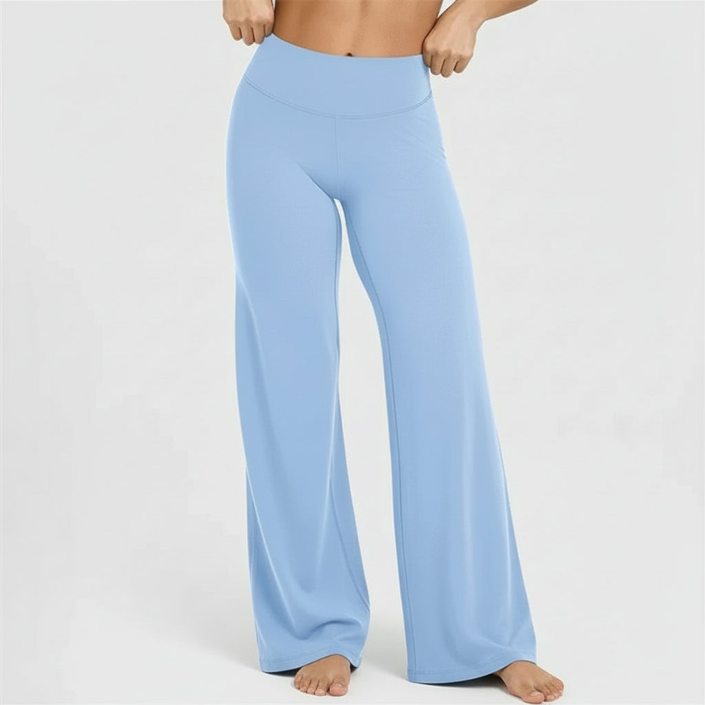 Pantalon Yoga Femme | Zen Yoga Ultra : opaque et matière confortable sky blue / XL