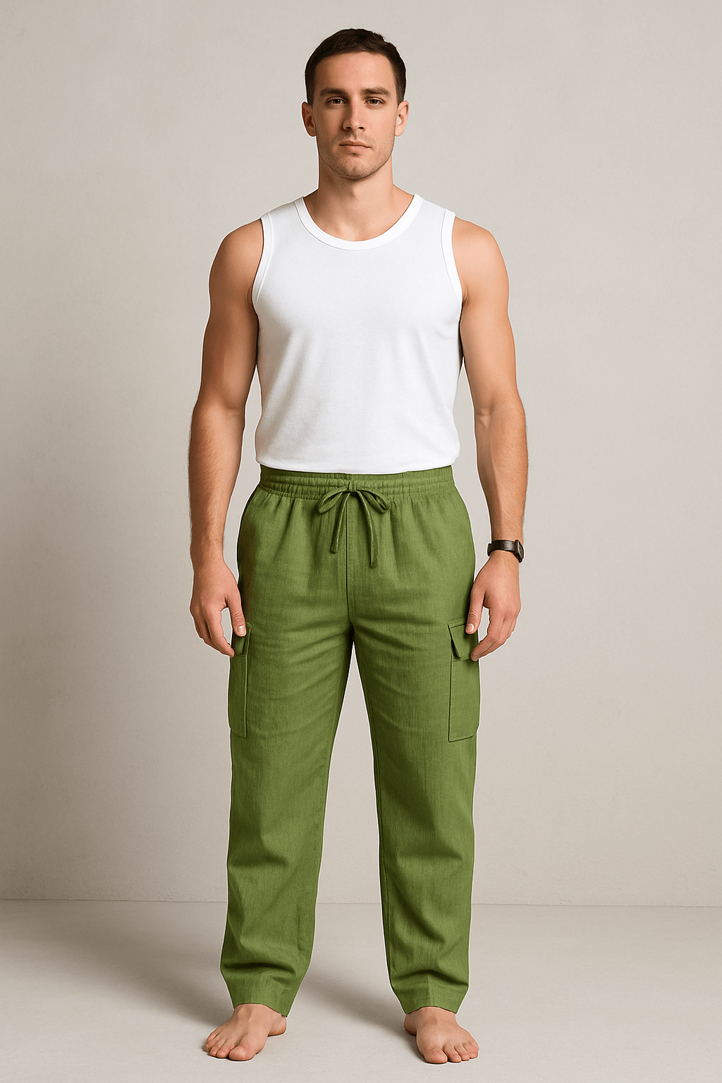 Pantalon Yoga Homme | Zen Ample Confort : ample et confortable.