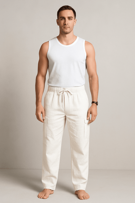 Pantalon Yoga Homme | Zen Ample Confort : ample et confortable.