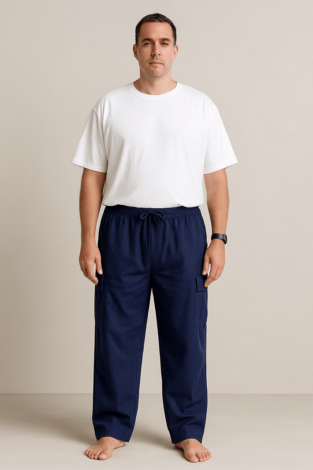 Pantalon Yoga Homme | Zen Ample Confort : ample et confortable.