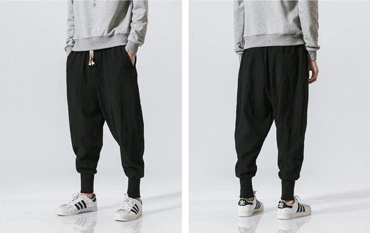 Pantalon yoga homme | Zen Harem yoga : pour un confort ultime